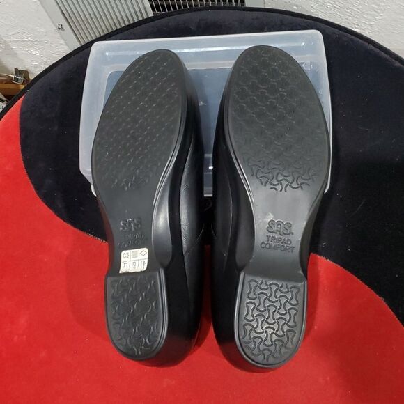 SAS Maria Mary Jane Shoes in Black Size 11 WW or Double Wide - Picture 11 of 13